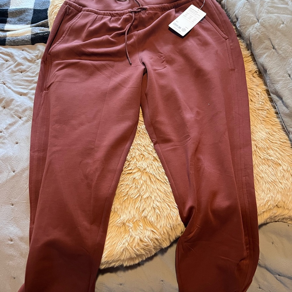 Rust Athleta Jogger Pants